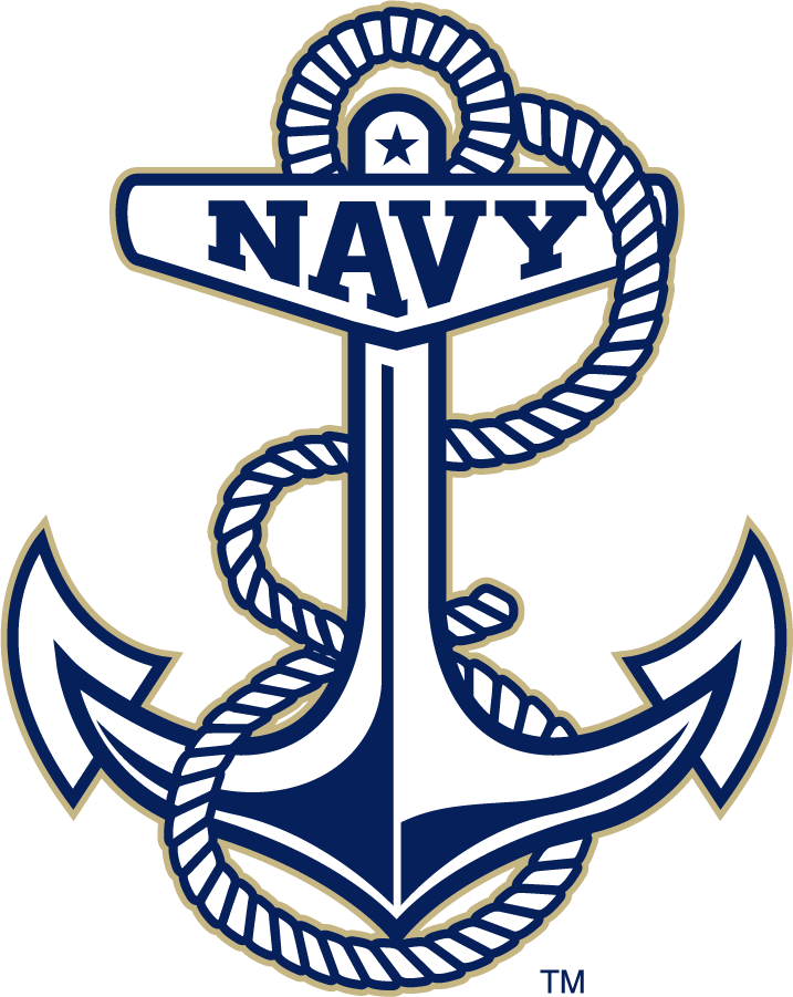 Navy Midshipmen 2016-Pres Secondary Logo t shirts iron on transfers